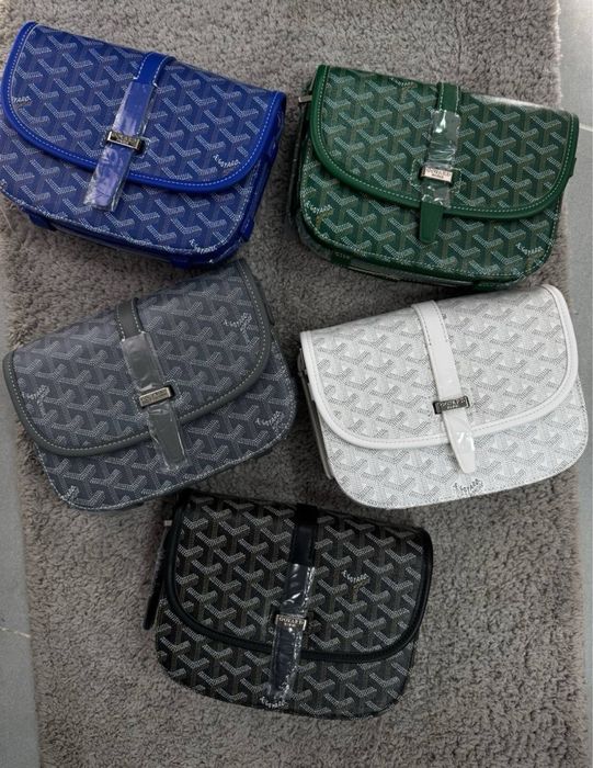 Стильна чоловіча сумка Goyard/Барсетка Goyard/Месенджер гоярд