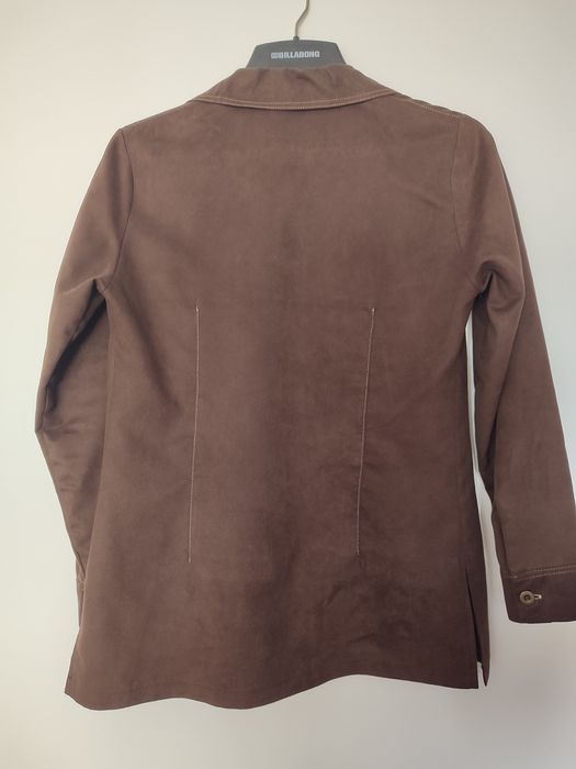 Sobrecamisa de pele de pêssego