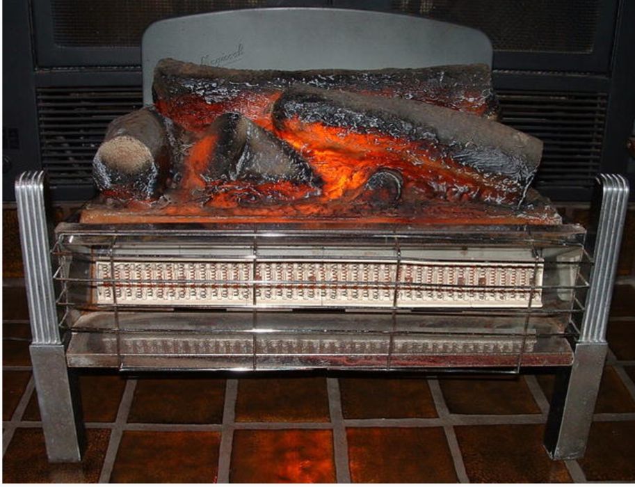 Lareira elétrica e decorativa