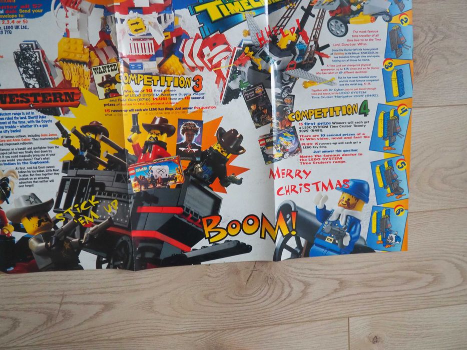 Lego duży pakat rzadki western space castle