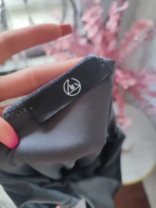 Szara sukienka długa