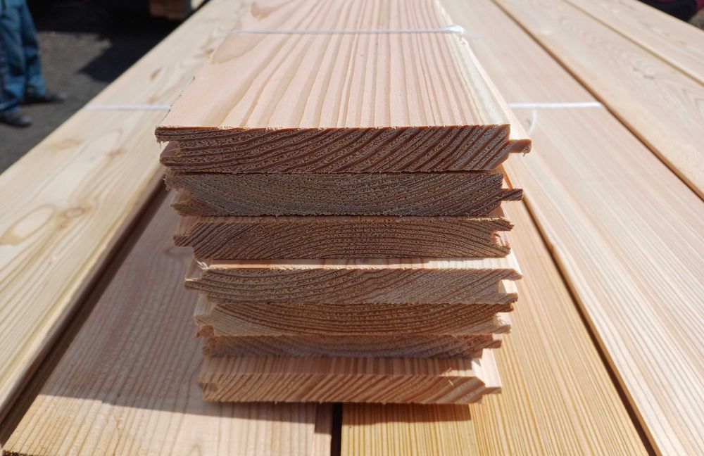 Deska tarasowa podłogowa elewacyjna półbal podbitka szalówka kantówka