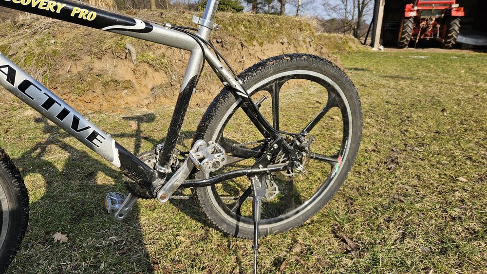Rower górski   na aluminiowych kołach