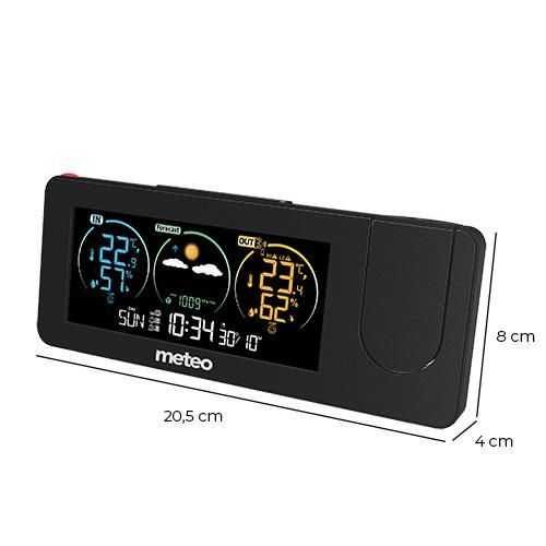 Stacja pogodowa SP102 Meteo- zegar DCF, projektor, zasilacz