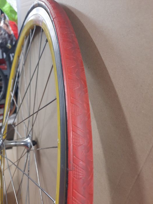 koło szosowe 28" campagnolo / rigida dp18 / continental