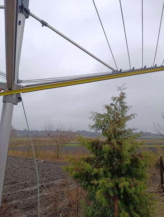 Сушка вулична алюмінієва для одягу