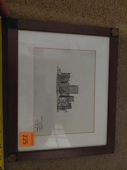 Preto pacheco quadro pintura castelo Guimarães