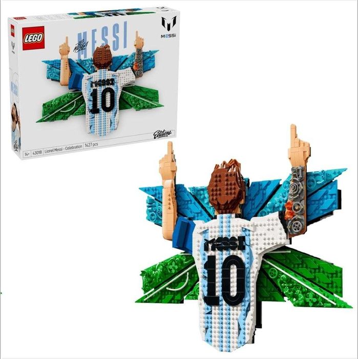 LEGO  43018 Editions Ліонель Мессі — святкування. Lionel Messi – Celebration
