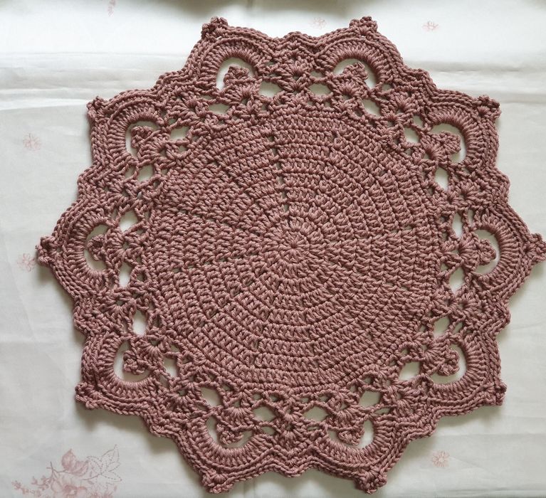 Jogo americano crochet / sousplat