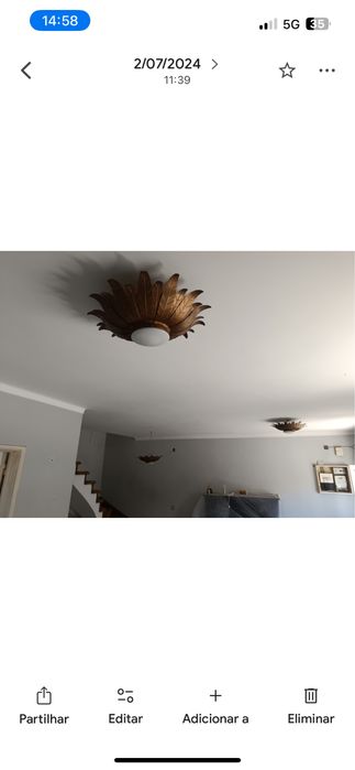 Candeiros conjunto 3