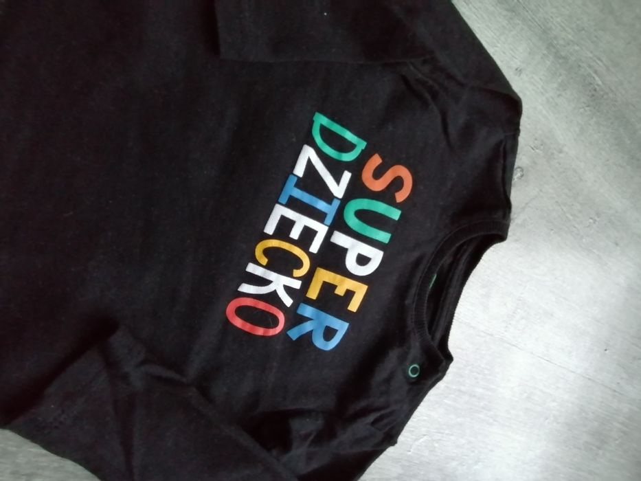 Bluzeczka z napisem,, super dziecko,,