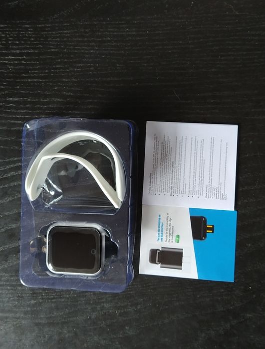 Multifunction Smartwatch with White Strap - New64284470593409122