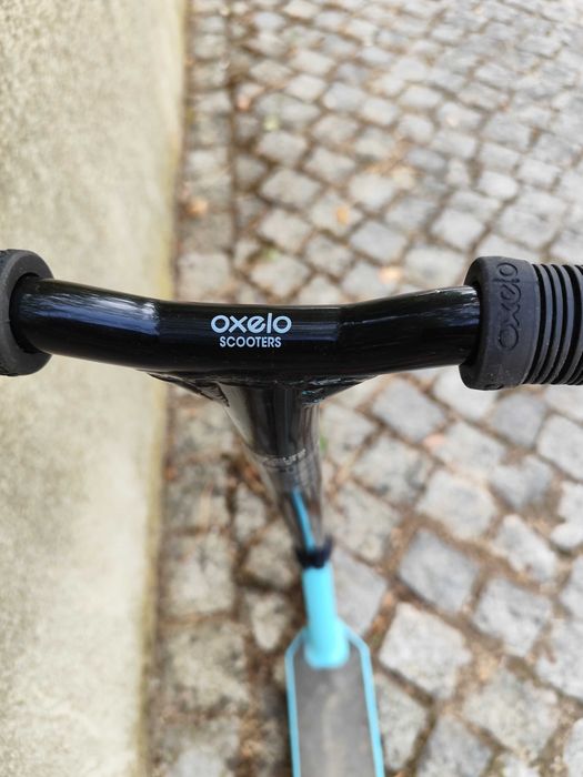 Trotinete Freestyle Oxelo MF 1.8 (Decathlon) - Azul/Laranja