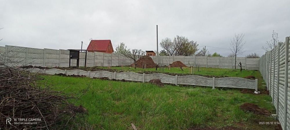 АКЦИЯ‼️Еврозаборы секционные бетонные / Сетка Рабица, Столбы под сетку