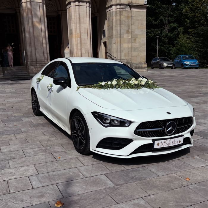 Auto do ślubu Mercedes CLA AMG