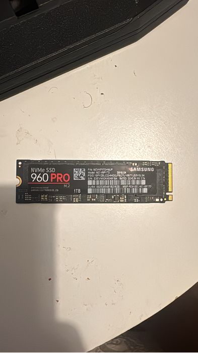 Pack Upgrade - SSD Samsung 960 PRO 1TB NVMe + SSD 860 EVO 1TB + 32GB RAM DDR4