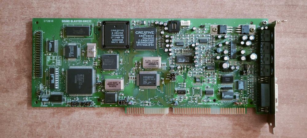 Sound Blaster Creative AWE32 CT3910 ISA