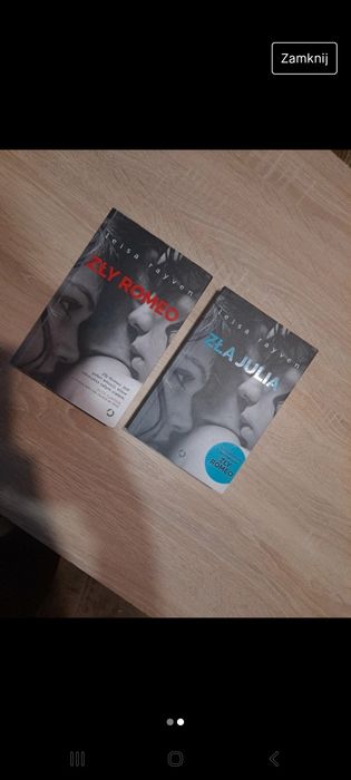 Dwie książki,  bardzo wciągające o młodzieży i miłości