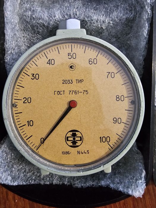 Твердомер резины ТИР 2033 СССР 1986 год
