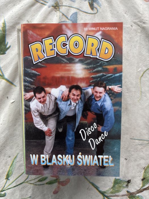 Korona Record w blasku swiateł kaseta disco polo zespolu Korona ocean snów