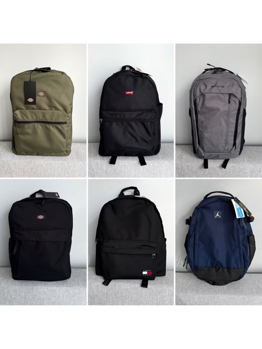 Оригінальний Рюкзак Vans Dickies Levi’s Новий Мужской Черный Backpack