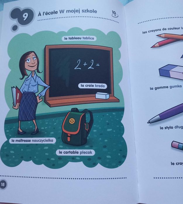 Slownik obrazkowy Francuski dla dzieci