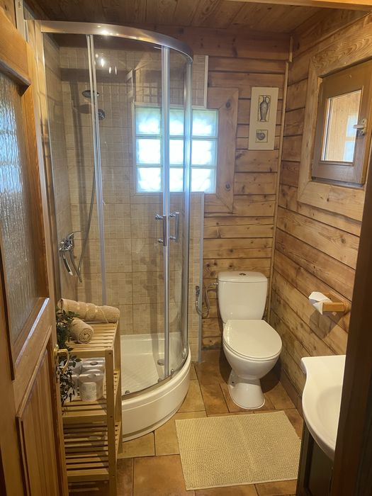 Dom wakacyjny z jacuzzi nad jez.Orzysz z