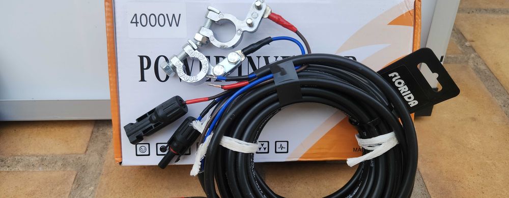 Kit solar 4000w completo com cabos