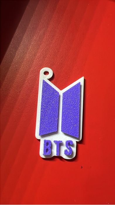Porta-Chaves BTS – Acessório Exclusivo para Mochilas e Malas (3D Premium)