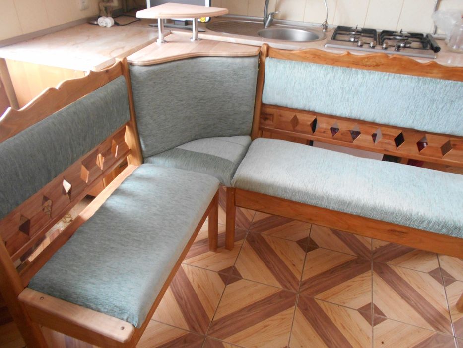 Куток кухонний з масиву