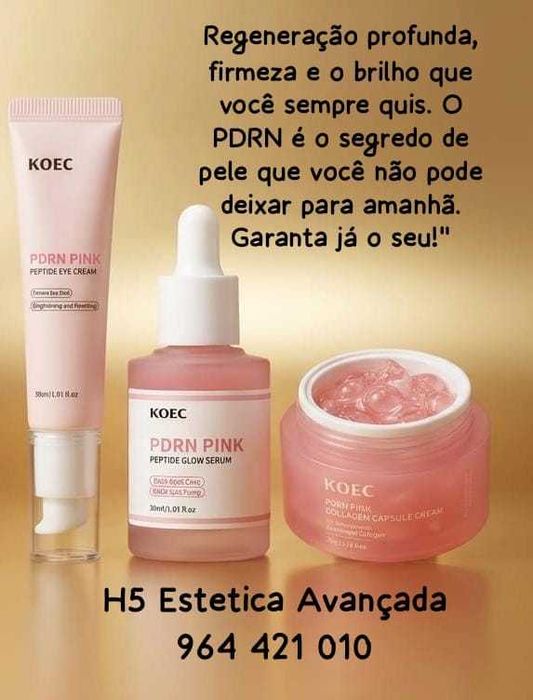 Serum, creme e cobtirno olhos PDRN