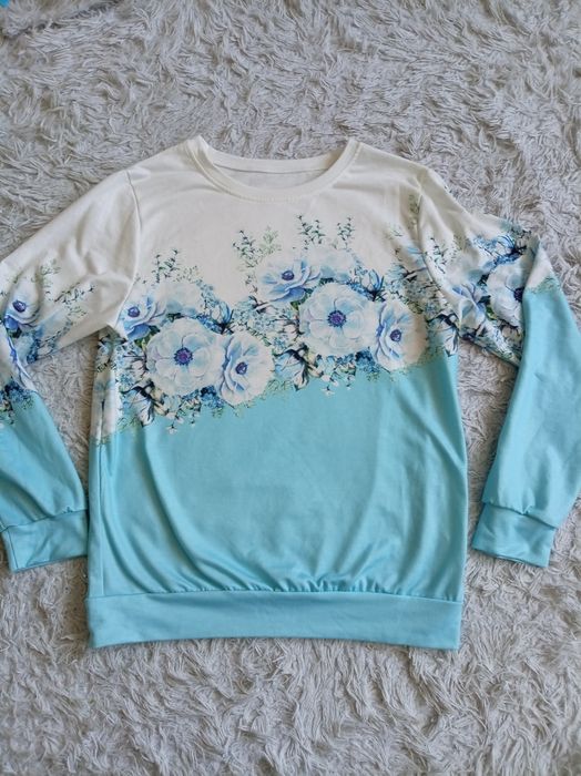 Bluza damska kwiaty ML