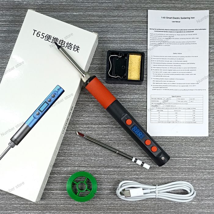 Smart паяльник Lefavor T65 65W | 2 жала / Type-C / Портативний паяльник / Паяльник портативный / Смарт паяльник 


Что так не делаешь?