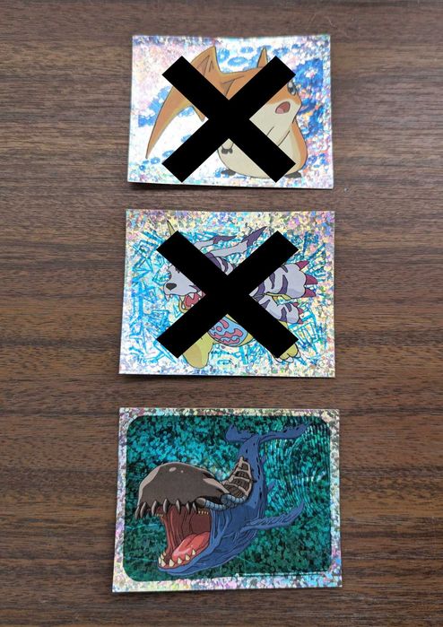 Cromos Digimon Panini