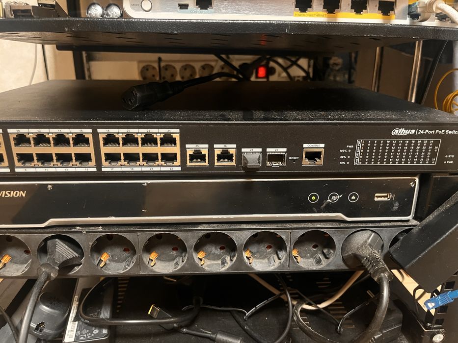 Комутатори, маршрутизатори Mikrotik Dahua