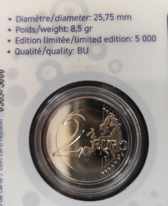 2€ Luxemburgo COLORIDA 2025