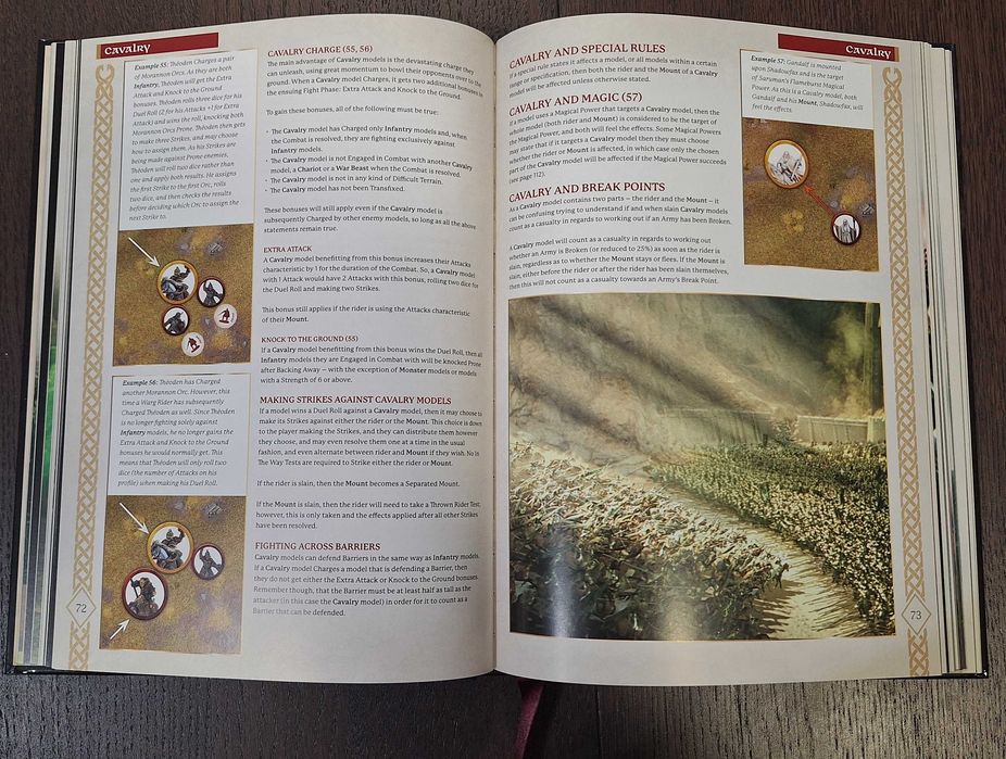 LOTR Middle-earth Strategy Battle Game Rules Manual