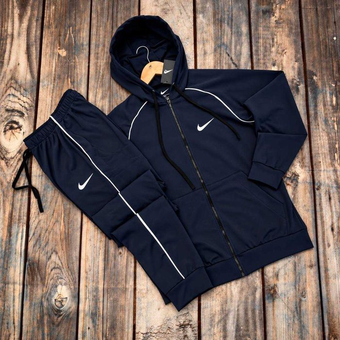 Спортивный костюм мужской теплый Nike Daving зимний на флисе кофта штаны найк