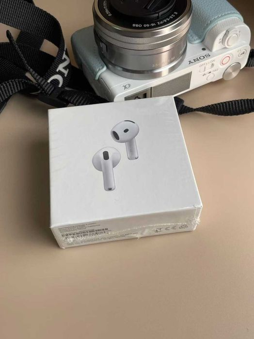 Nowe Zapakowane Słuchawki Bluetooth Apple AirPods 4 (ANC)