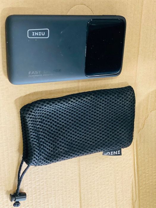 Power Bank INIU 10.000mAh Fast Charge — NOVO / NUNCA USADO