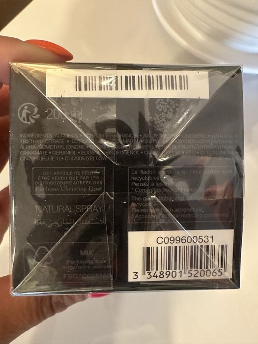 Pusty flakon Dior 200 ml