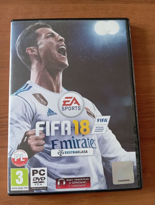 Gra na PC DVD Rom FIFA 18