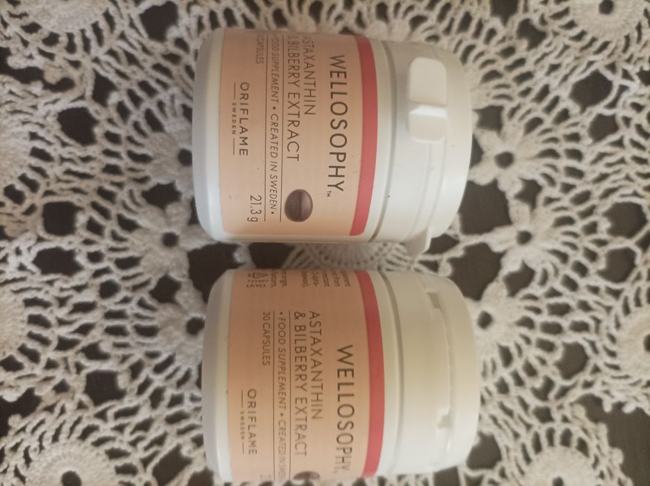 Astaksantyna Wellosophy Wellness Oriflame 2sztuki