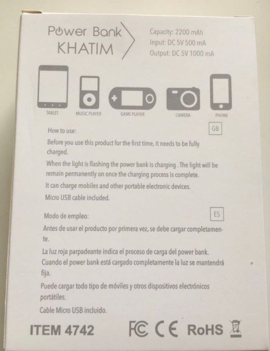 Power bank KHATIM