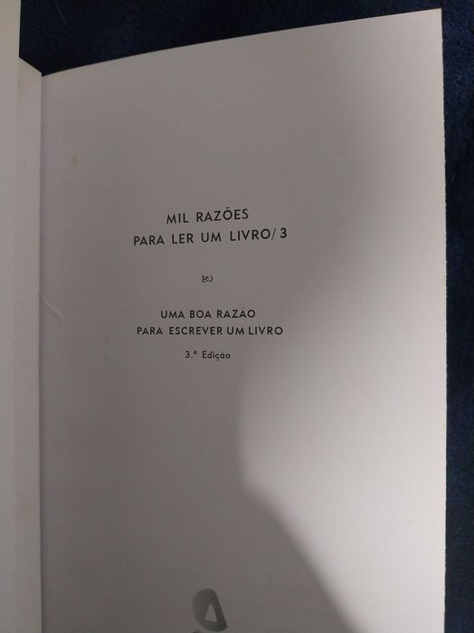 Livro – Mil Razões para ler um livro