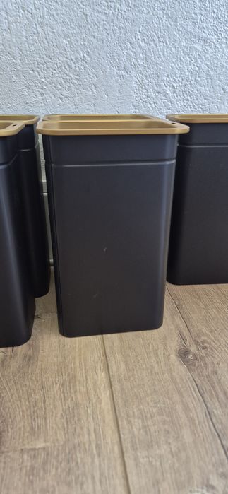 Lata p/café/chá, 11x7x20 cm