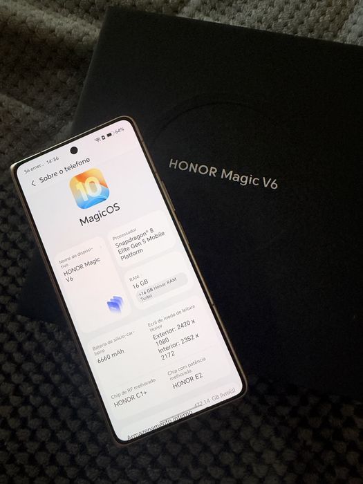 Honor v6 novo 16/512