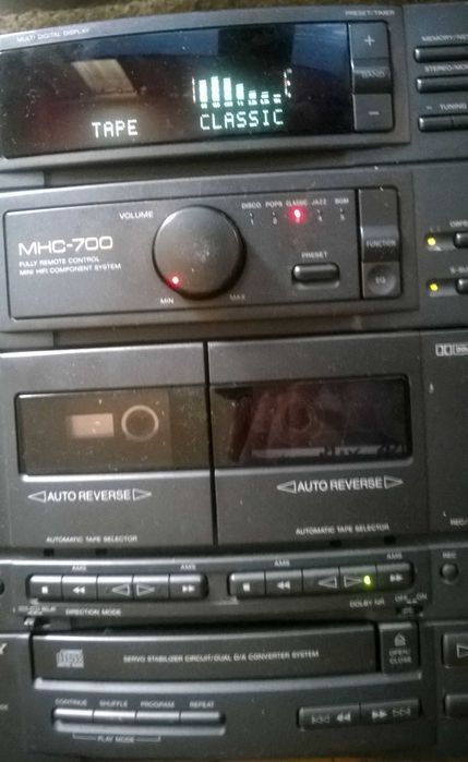 Mini wieża SONY MHC 700.