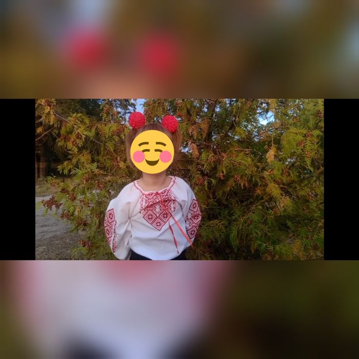 Вишиванка на дівчинку