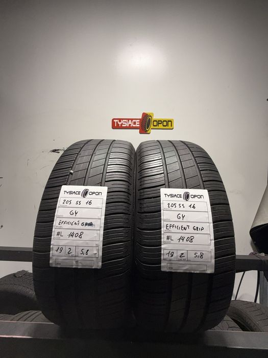 Opony letnie Goodyear 205/55 R16 komplet używane sprawne #L1408